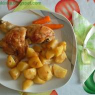 Kurczak z ziemniaczkami na niedzielę - pollo con le patate