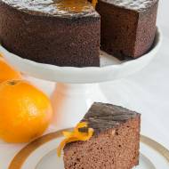 Ciasto czekoladowo – pomarańczowe