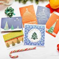 Kartki świąteczne DIY...karten machen...christmas cards