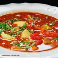 Zupa pomidorowa z kaszanką