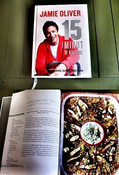 Kurczak po grecku, kuskus z warzywami i tzatziki - przepis Jamie Oliver