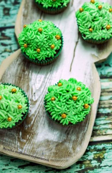 Muffinki jak choinki