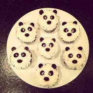 Urocze panda muffins