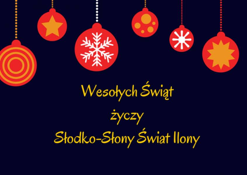 WESOŁYCH ŚWIĄT