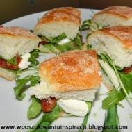 Sylwestrowo: mini sandwiche śródziemnomorskie