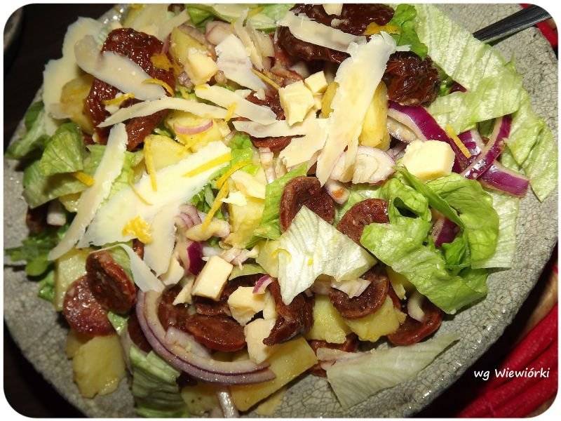 Salatka ziemniaczana z Chorizo i Bursztynem