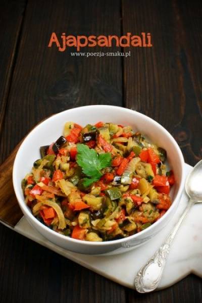 Ajapsandali – smażone warzywa