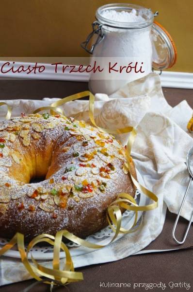 Roscón de Reyes Magos, czyli hiszpańskie ciasto Trzech Króli