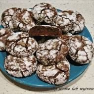 Ciastka kakaowo – kawowe z syropem klonowym na samych białkach