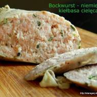 Bockwurst - niemiecka kiełbasa cielęca