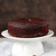 Ciasto czekoladowe - bez cukru i mąki