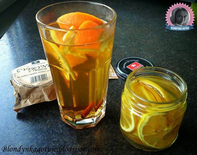 Herbata według Blondynki, czyli cynamonowo - pomarańczowe szczęście ;)