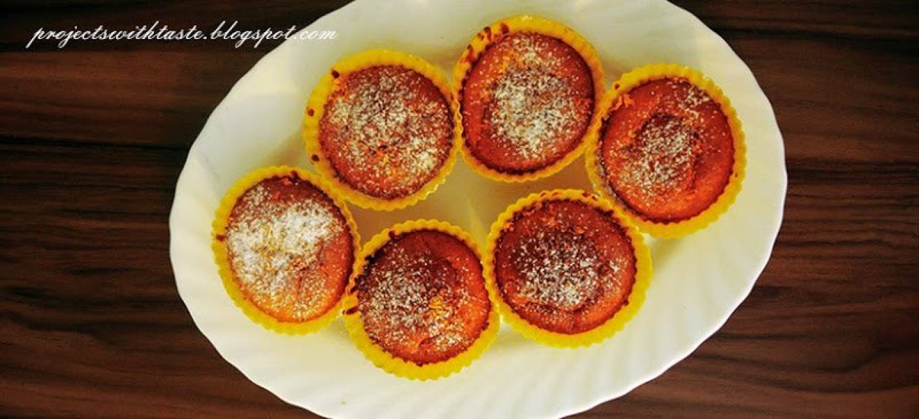 Jogurtowe muffinki z kremem cytrynowym / Yogurt muffins with lemon cream