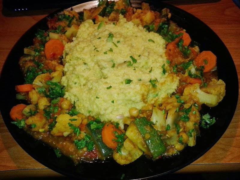 Curry warzywne + kasza jaglana