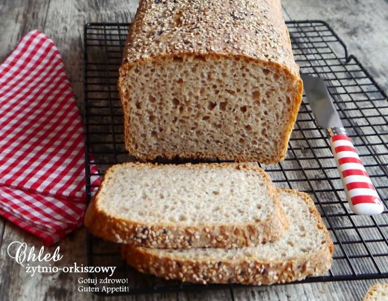 Chleb żytnio-orkiszowy,ulubiony i zdrowy gluten