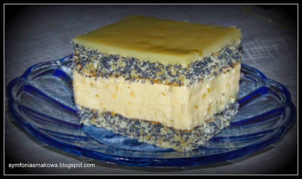 Ciasto makowe z nutą cytrynową (makowa panienka).