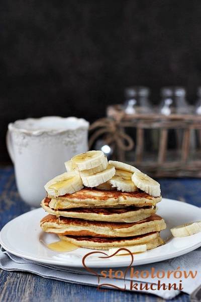 Placuszki bananowe (banana pancakes)