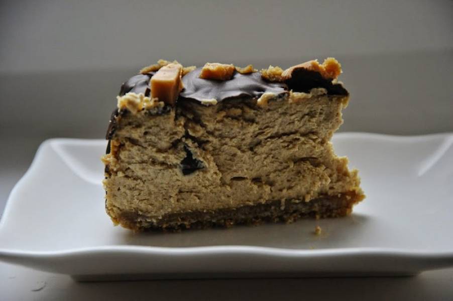 Peanut butter cheesecake - Sernik z masłem orzechowym
