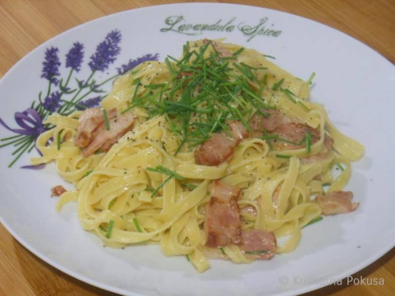 Pasta carbonara