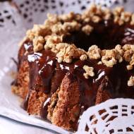 Migdałowe ciasto z czekoladą – bez mąki, bez tłuszczu, bez glutenu
