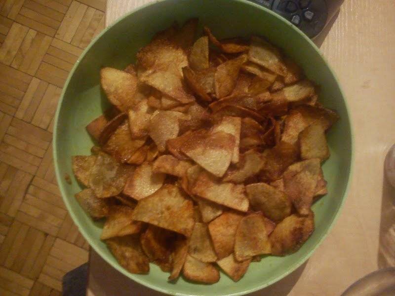 Chipsy Paprykowe Domowej roboty
