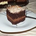 Ciasto czekoladowe z kremem