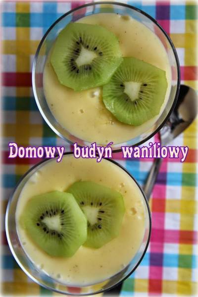 Domowy budyń waniliowy