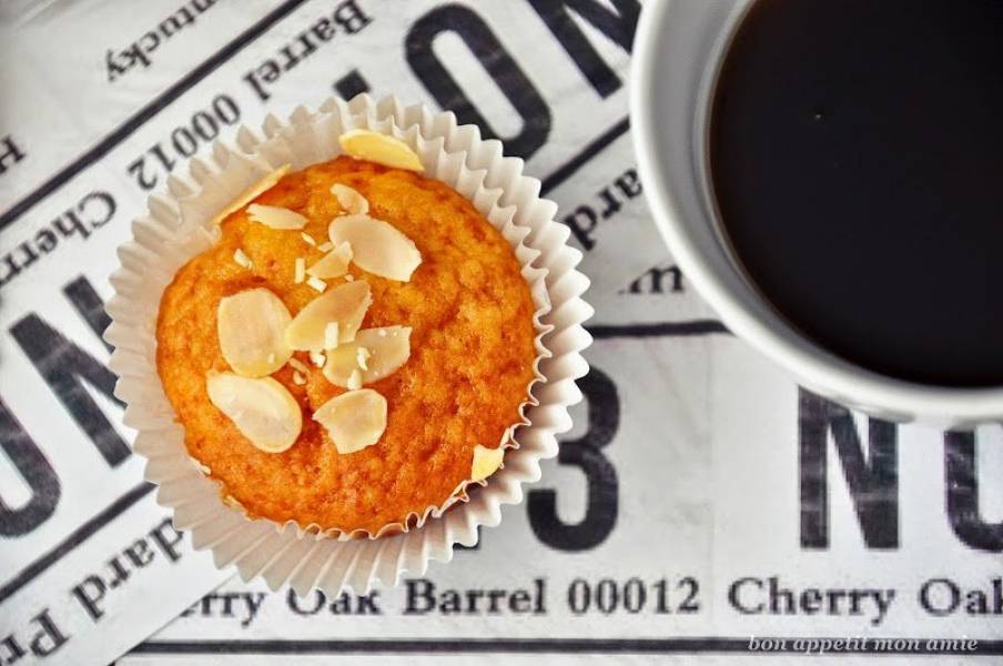Muffinki pomarańczowe z ricottą
