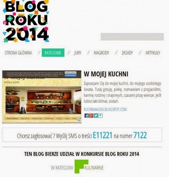 Blog Roku 2014