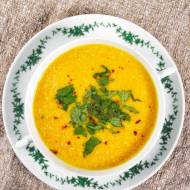 Kremowa zupa z marchewki i indyka (bez glutenu, bez laktozy)