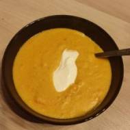 Zupa marchewkowa z kaszą jaglaną