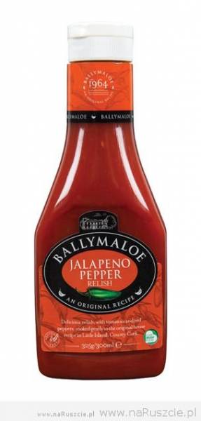 Wyjątkowe irlandzkie sosy do potraw z grilla i nie tylko – Ballymaloe Tomato Original Relish i Ballymaloe  Jalapeno Pepper Relis