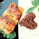 Aphrodisiac filled dinner. A Valentine’s Day salmon recipe