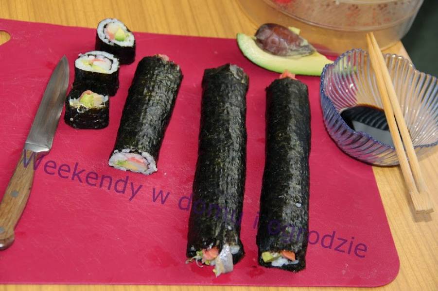 Roladka ze śledziem - oszukane sushi po polsku
