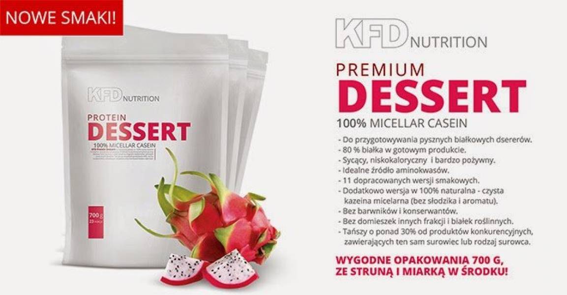 Kazeina micelarna Premium KFD, recenzja