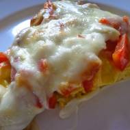 Pizza omletowa – wiejska z boczkiem