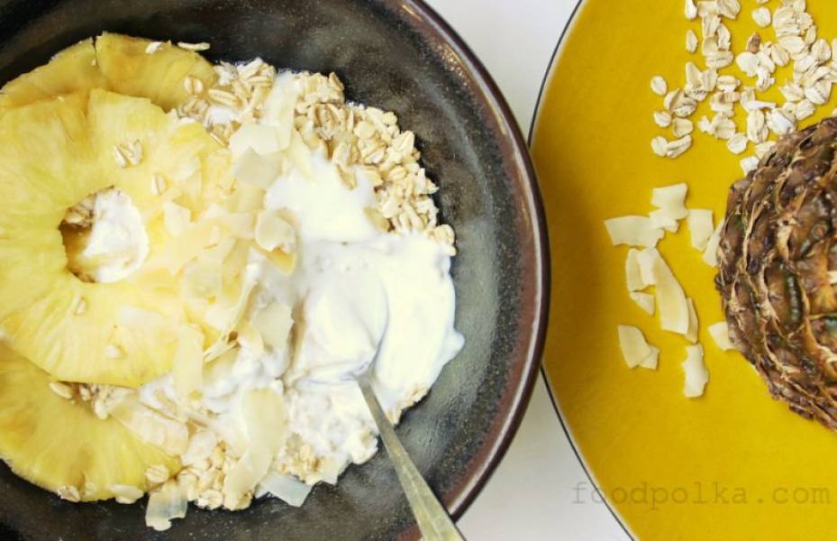 If you like Piña Colada… have one for breakfast… with oatmeal