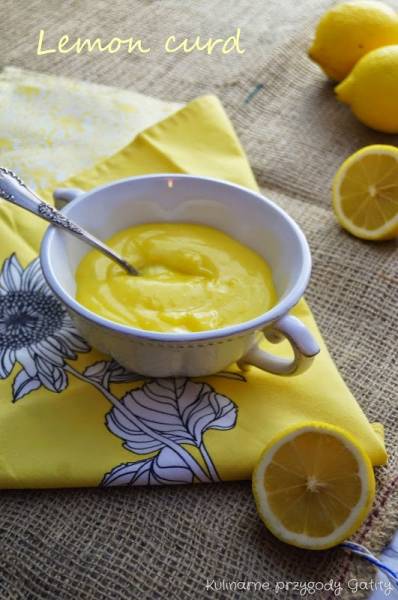 Lemon curd, krem cytrynowy
