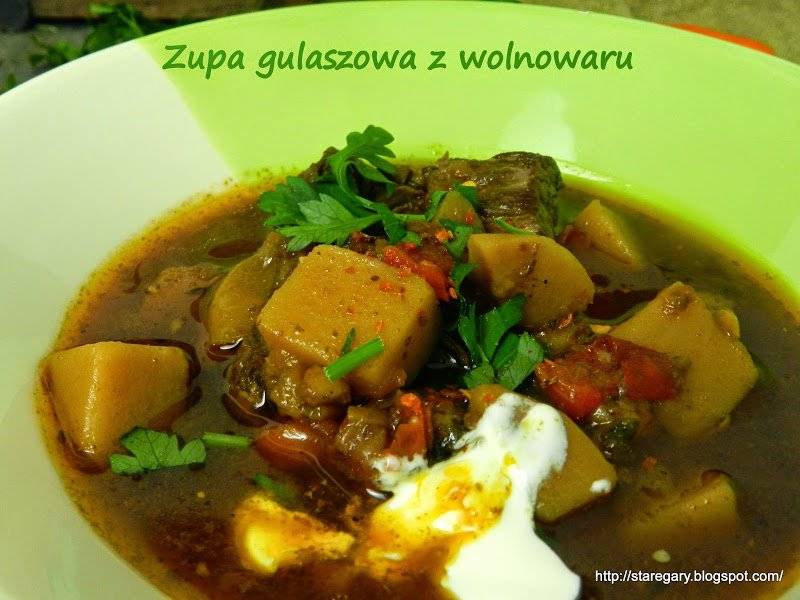 Zupa gulaszowa z wolnowaru