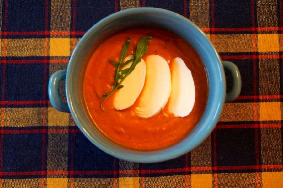 Jem zdrowo: Krem pomidorowo- paprykowy