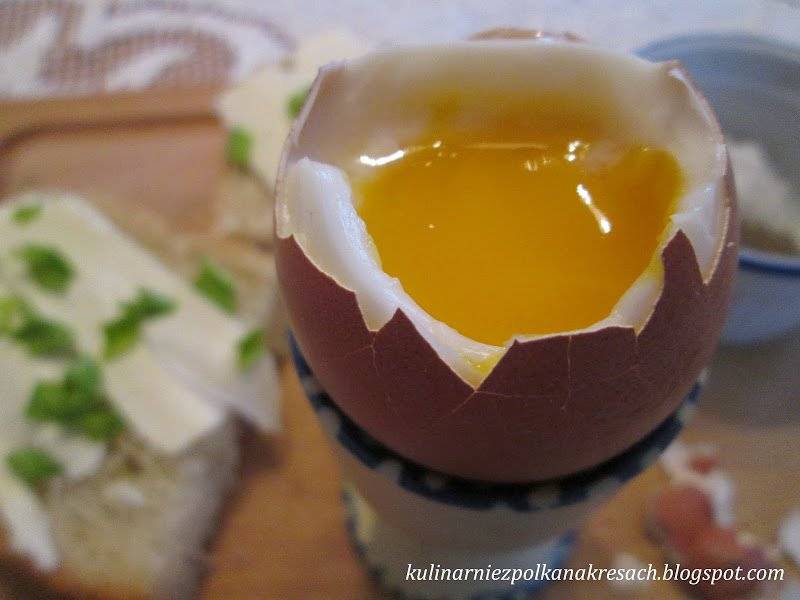 jajka gotowane na miękko