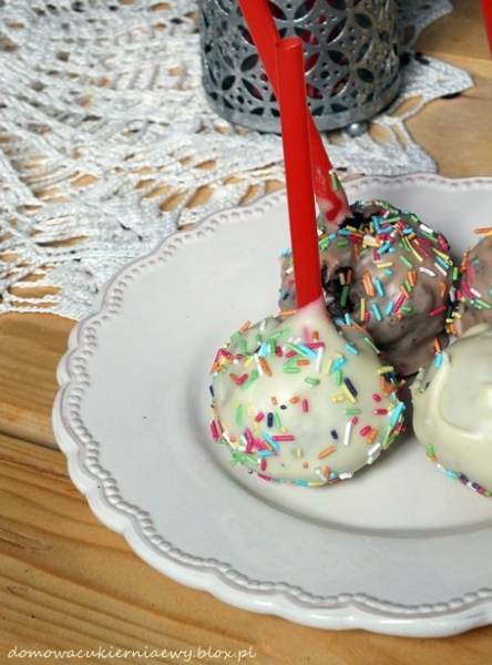 Czekoladowe cake pops