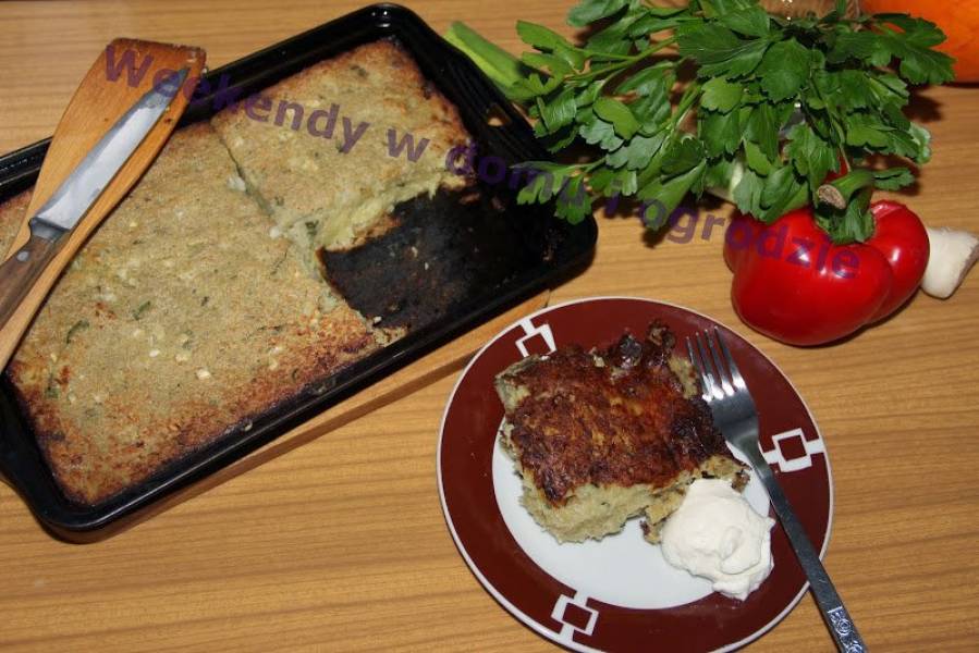 Bliniarz, ciasto ziemniaczane a la babka ziemniaczana