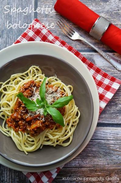 Spaghetti bolognese