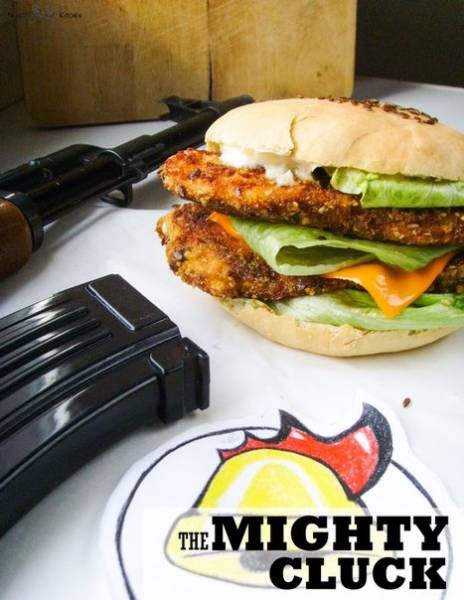 THE MIGHTY CLUCK – GTA IV – podwójny chicken burger