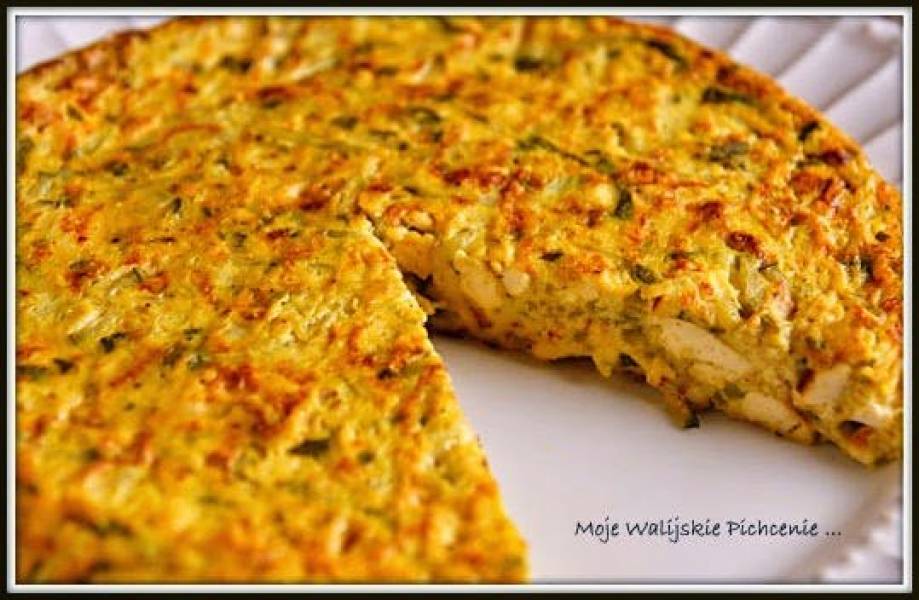 FRITTATA  Z CUKINIĄ JAMIE OLIVERA