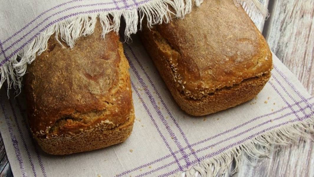 Chleb pszenno – żytni z prażoną mąką