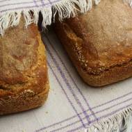 Chleb pszenno – żytni z prażoną mąką