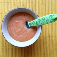 Coś dla niemowlaka: Zupka pomidorowa z kluseczkami jajecznymi