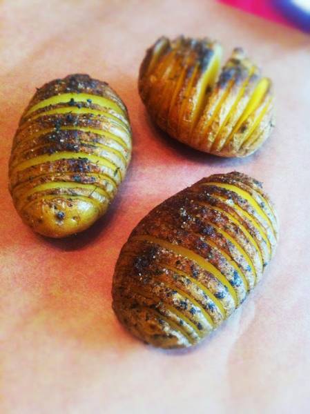 Ziemniaki Hasselback